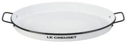 Le Creuset Everyday Enamel Oval Tray - White 24"