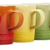 Le Creuset Stoneware Coffee Mug Set 12 Oz. Each - Multicolor