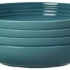 Le Creuset Set Of (4) 8.5" Pasta Bowls - Caribbean 8.5" 2 Le Creuset Set Of (4) 8.5" Pasta Bowls - Caribbean 8.5" -Le Creuset Store 311xSirrJ2L