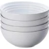Le Creuset Set Of (4) 22 Oz. Soup Bowls - White 22 Oz. (6.25") 2 Le Creuset Set Of (4) 22 Oz. Soup Bowls - White 22 Oz. (6.25") -Le Creuset Store 31EED01FW2L