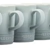 Le Creuset Stoneware Coffee Mug Set 12 Oz. Each - Sea Salt 1 Le Creuset Stoneware Coffee Mug Set 12 Oz. Each - Sea Salt -Le Creuset Store 31MF0CBk95L