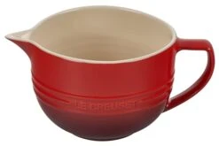 Le Creuset Stoneware Signature Batter Bowl 3.25 Qt. - Cerise