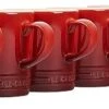 Le Creuset Stoneware Coffee Mug Set 12 Oz. Each - Cerise 1 Le Creuset Stoneware Coffee Mug Set 12 Oz. Each - Cerise -Le Creuset Store 31NzcCWvS2L