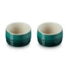 Le Creuset Stoneware Straight Wall Ramekin Set Of 2 Artichaut -Le Creuset Store 31RBxRo d2L