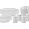 Le Creuset Stoneware Vancouver Dinnerware Set Of 16 - White -Le Creuset Store 31ZaFNFjIDL