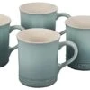 Le Creuset Set Of 4 Mugs - Sea Salt - E-commerce Only 14 Oz. -Le Creuset Store 31bdaRKYzKL