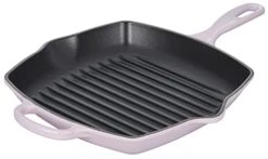 Le Creuset 10.25" Signature Square Skillet Grill - Shallot 10.25"