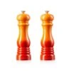 Le Creuset Salt And Pepper Mill Set - Flame 8" X 2 1/2" Each 1 Le Creuset Salt And Pepper Mill Set - Flame 8" X 2 1/2" Each -Le Creuset Store 31lylGy BkL