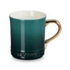 Le Creuset Mug With Gold Metallic Handle - Artichaut 14 Oz. 1 Le Creuset Mug With Gold Metallic Handle - Artichaut 14 Oz. -Le Creuset Store 31p1qAa xoL