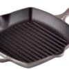 Le Creuset 10.25" Signature Square Skillet Grill - Oyster 10.25" -Le Creuset Store 41QbNfU0n3L