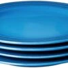 Le Creuset Set Of (4) 8.5" Salad Plates - Marseille 8.5" -Le Creuset Store 41Vqgntpc L