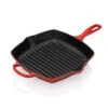 Le Creuset 10.25" Signature Square Skillet Grill - Cerise 10.25" 2 Le Creuset 10.25" Signature Square Skillet Grill - Cerise 10.25" -Le Creuset Store 41WWWPGdw6L
