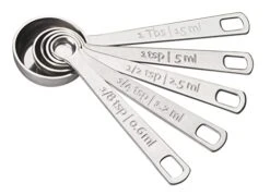 Le Creuset Stainless Steel Measuring Spoons Set Of 5