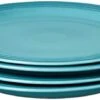 Le Creuset Set Of (4) 10.5" Dinner Plates - Caribbean 10.5" 2 Le Creuset Set Of (4) 10.5" Dinner Plates - Caribbean 10.5" -Le Creuset Store 41bK yh4iqL