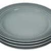 Le Creuset Set Of (4) 8.5" Salad Plates - Sea Salt 8.5" 2 Le Creuset Set Of (4) 8.5" Salad Plates - Sea Salt 8.5" -Le Creuset Store 41bevoiuctL