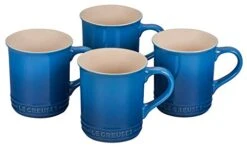 Le Creuset Set Of 4 Mugs - Marseille - E-commerce Only 14 Oz.