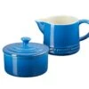 Le Creuset Stoneware Signature Marseille Cream & Sugar Set Elegant Ceramic Design For Coffee & Tea 300ml Creamer & 8oz Sugar Bowl 2 Le Creuset Stoneware Signature Marseille Cream & Sugar Set Elegant Ceramic Design For Coffee & Tea 300ml Creamer & 8oz Sugar Bowl -Le Creuset Store 51LR6nWWSZL