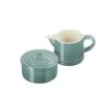 Le Creuset Stoneware Signature Cream And Sugar Set Of 2- Sea Salt