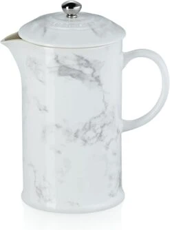 Le Creuset French Press - Marble Applique 34 Oz.