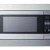Summit 27 In. And 30 In. Built-In Microwave Oven Stainless Steel 2.2 Cubic Feet With Trim Kit Digital Control Panel 1200W (30 Inch) -Le Creuset Store 61Kvboxhw3L
