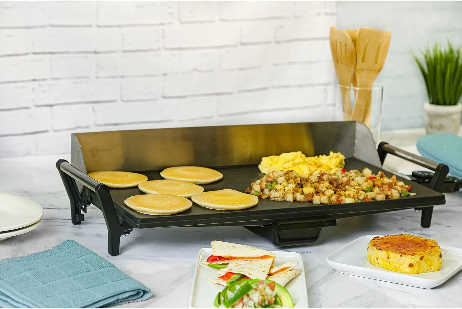 Premium Nonstick Professional Griddle - 21x12-Inch Cooking Surface 3 Premium Nonstick Professional Griddle - 21x12-Inch Cooking Surface