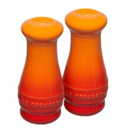 Le Creuset Salt And Pepper Shaker Set Of 2 - Flame 4 Oz. Each