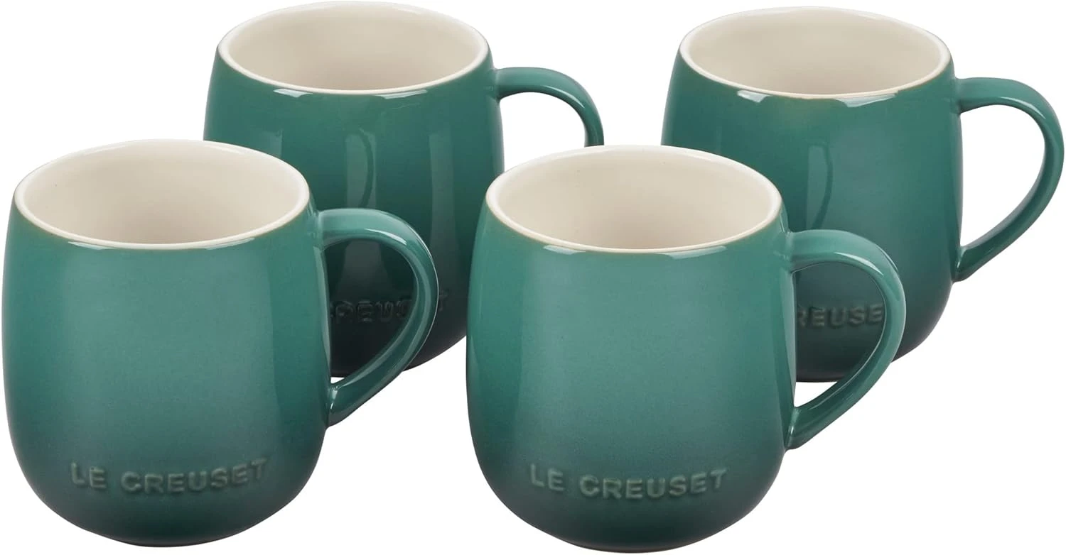 Le Creuset Set Of 4 Heritage Mugs - Artichaut - E-commerce Only 14 Oz. / 380ml 3 Le Creuset Set Of 4 Heritage Mugs - Artichaut - E-commerce Only 14 Oz. / 380ml