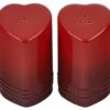 Le Creuset Figural Heart Salt & Pepper Shaker Set Of 2 - Cerise 4 Oz. Each 2 Le Creuset Figural Heart Salt & Pepper Shaker Set Of 2 - Cerise 4 Oz. Each -Le Creuset Store 71wh6yCEJZL