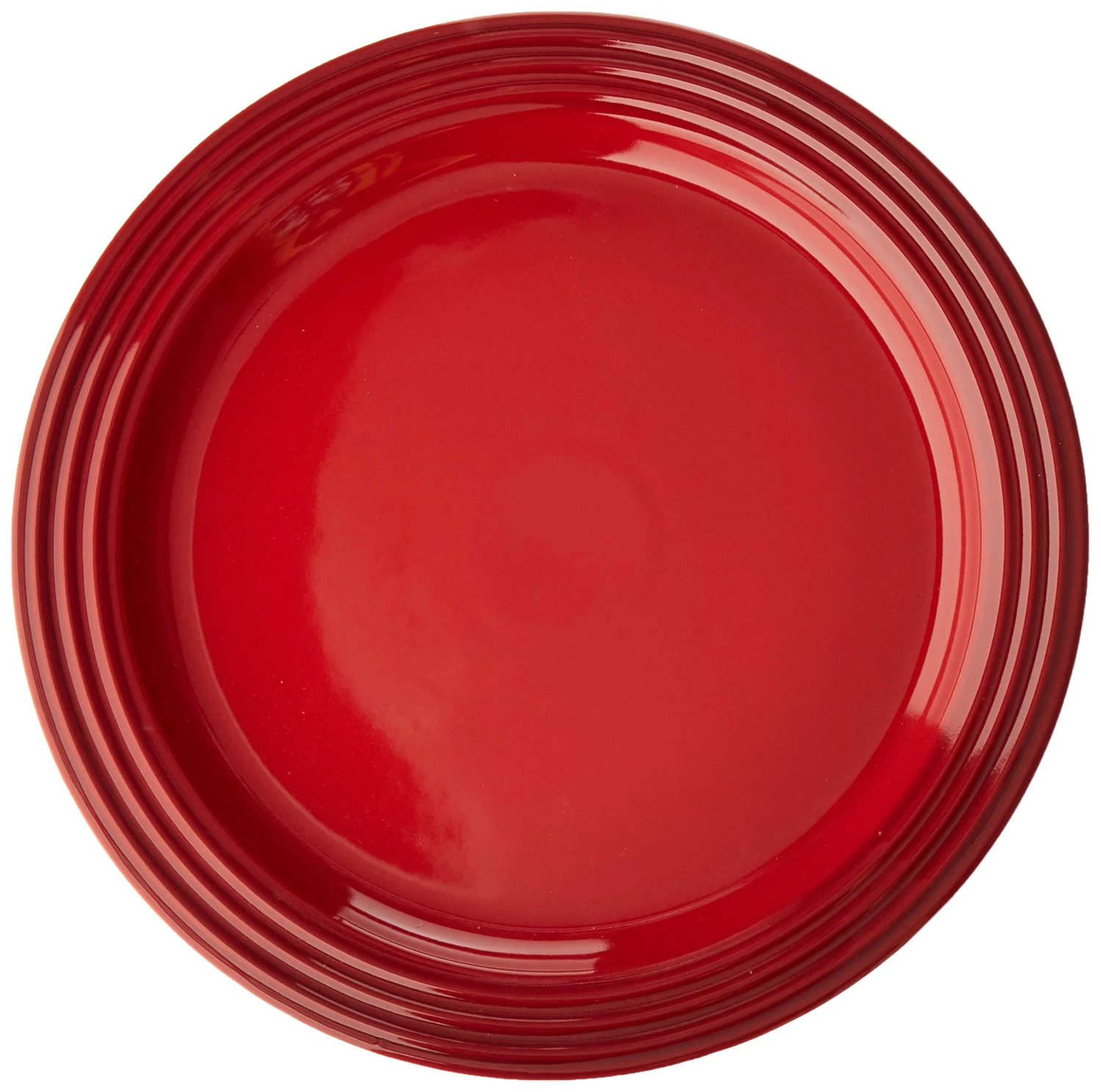 Le Creuset Set Of (4) 10.5" Dinner Plates - Cerise 10.5" 3 Le Creuset Set Of (4) 10.5" Dinner Plates - Cerise 10.5"